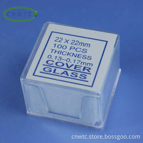 22x22mm Lab Glass Cover Slides: Products, Types, and Applications